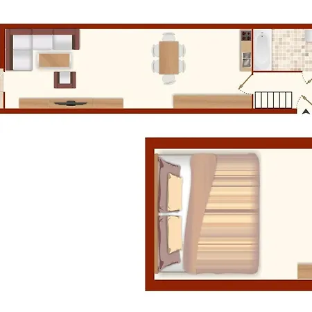 Lejlighed Strandhotel Nr 32 3*